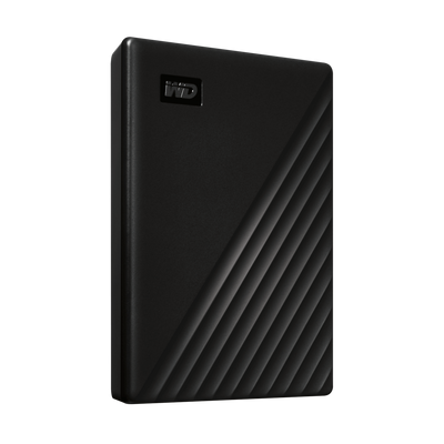 WD 1TB My Passport Portable External Hard Drive, WDBYVG0010BBK-WESN - Black