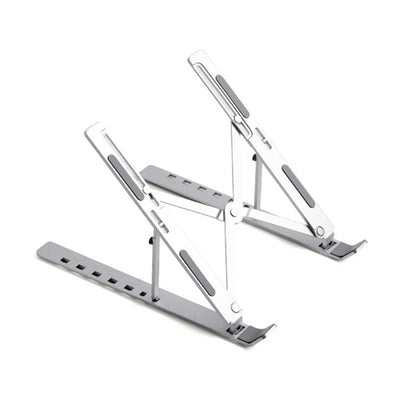 Adjustable L Stand NB75 Portable Aluminium | Foldable Ventilated Cooling Computer Support