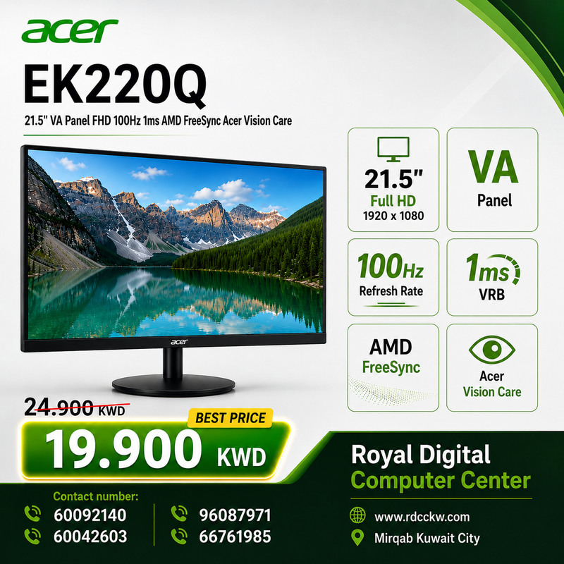 Acer EK0 Series (EK220Q) 21.5