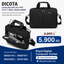 DICOTA Laptop Bag Slim Eco PRO 12-14.1" Black | Model D30990 |  memory foam and EVA frame protection, Length-adjustable shoulder strap