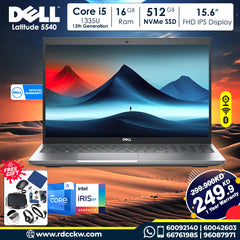 Dell Latitude 5540 13th Generation Core i5 16GB RAM 512GB NVMe SSD 15.6 inch FHD