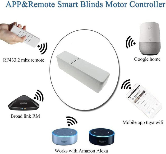 Wifi Automatic sCurtain Tuya Smart Roll