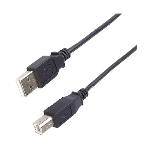 Printer Cable USB 2.0 High Speed Cable M/M 3 m, A Male to B Male, USB Connection Cable  Color Black, Length 1.8M