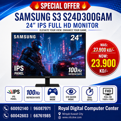 Samsung S3 S24D300GAM 24" INCH 100Hz 5MS