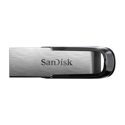 محرك أقراص فلاش SanDisk Ultra Flair USB 3.0 سعة 128 جيجابايت - SDCZ73-128G-G46، أسود 