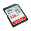 SanDisk Ultra 128GB SDXC UHS-I Memory Card up to 80MB/s (SDSDUNC-128G-GN6IN), Black