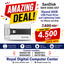 محرك أقراص فلاش USB SanDisk SDIX-016G-G57 iXpand سعة 16 جيجابايت وكابل Lightening لأجهزة iPhone وiPad - أبيض 