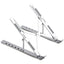 Adjustable L Stand NB75 Portable Aluminium | Foldable Ventilated Cooling Computer Support