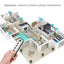 9/1 Channel RF433 Remote Control For Curtain Key WiFi RF Rotary Curtains Battery Powered Battery Emitter Accessories Curtains