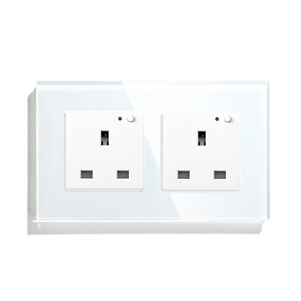 Double 13A Wall Wifi Electric Socket