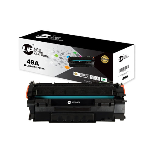 حبر UPC 49A Q7553A 53A للاستخدام مع طابعة HP Laserjet 1320 1320n P2015dn P2015 P2015n 3390 3392 1160 P2014 M2727nf MFP باللون الأسود 