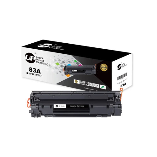 حبر UP 83A CF283A للاستخدام مع طابعة HP Laserjet Pro MFP M125a M125nw M125rnw M225dn M225dw M127fn M127fw M201dw M201n باللون الأسود 