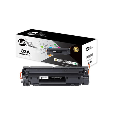 حبر UP 83A CF283A للاستخدام مع طابعة HP Laserjet Pro MFP M125a M125nw M125rnw M225dn M225dw M127fn M127fw M201dw M201n باللون الأسود 