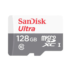 SanDisk 128GB Ultra microSDXC UHS-I Class 10 Memory Card 100 MB/s SDSQUNR-128G-GN6MN