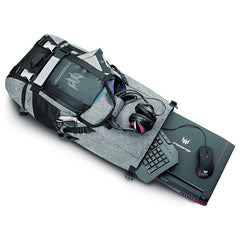 Acer Predator Rolltop Backpack - 15.6-inch / Polyester / Black/Grey - Laptop Bag