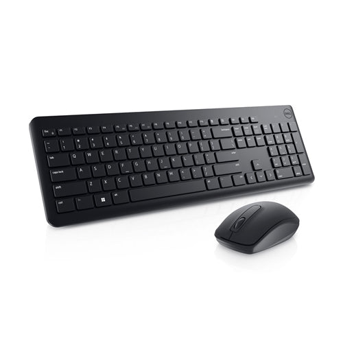 Dell KM3322W Wireless Keyboard and Mouse - 2.40GHz | Optical | 1000dpi | Wireless | Black | Arabic/English Keys - Keyboard & Mouse Combo