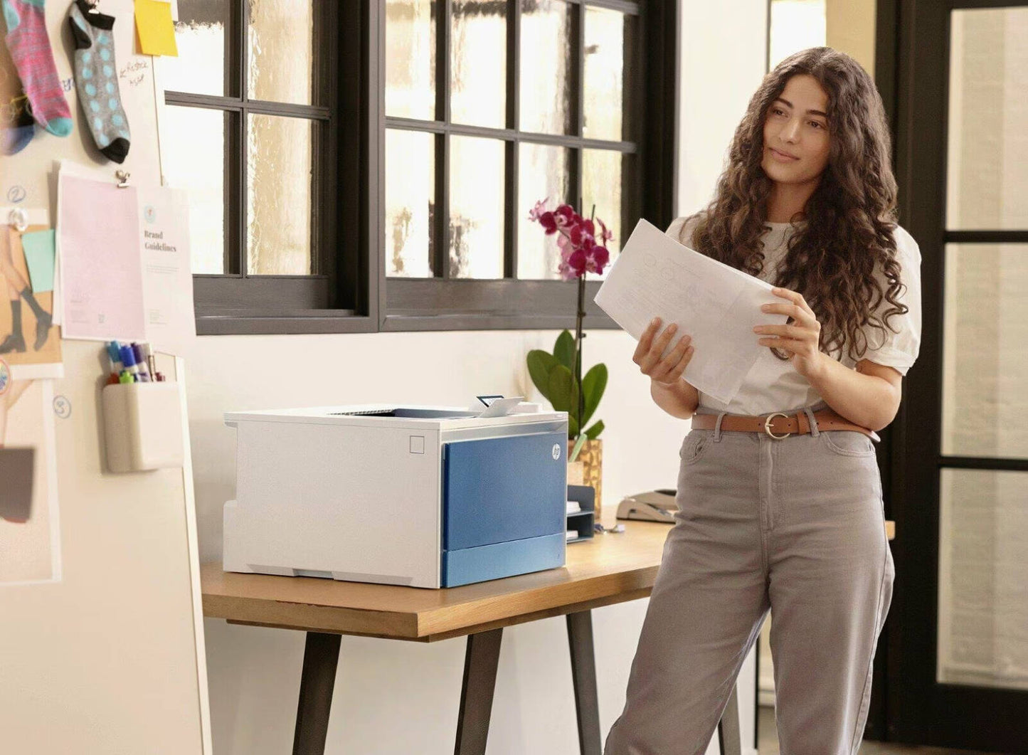 HP Color LaserJet Pro 4203dw | 33ppm | 600dpi | A4 | USB | LAN | Wi-Fi | Bluetooth | Color Laser - Printer
