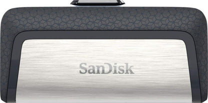 SanDisk 128GB Ultra Dual Drive USB Type-C - USB-C, USB 3.1 - SDDDC2-128G-G46, Gray