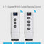 9/1 Channel RF433 Remote Control For Curtain Key WiFi RF Rotary Curtains Battery Powered Battery Emitter Accessories Curtains