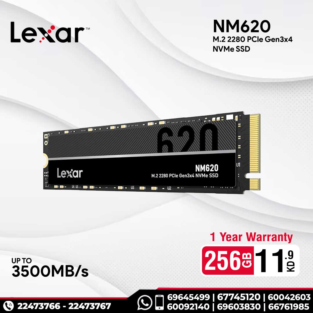 Lexar M.2 NVMe SSD 256GB