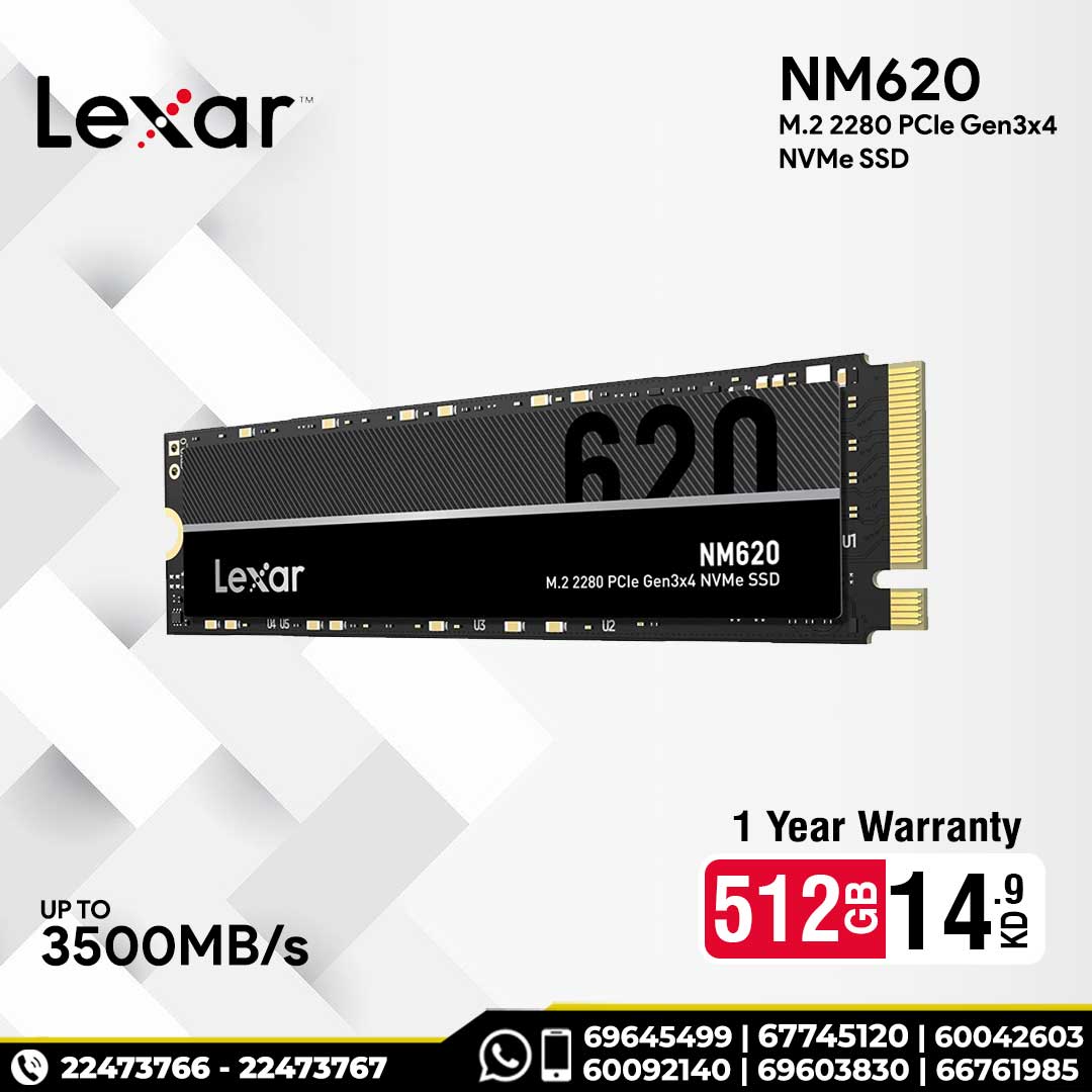 Lexar M.2 NVMe SSD 512GB