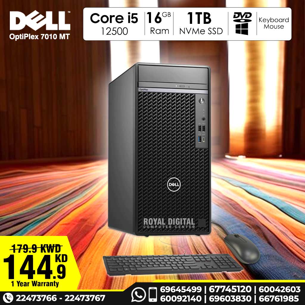 Dell OptiPlex 7010 MT Core i5 16 GB RAM 1TB SSD