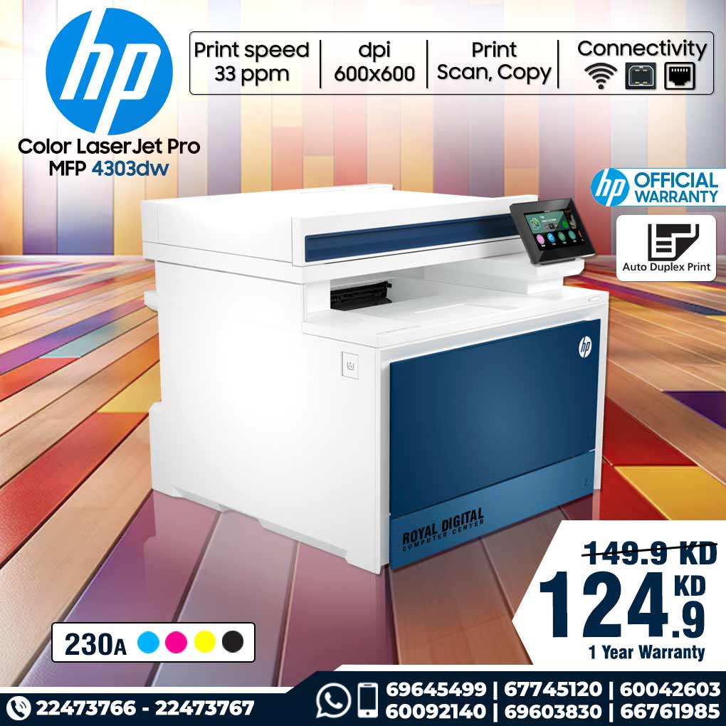 HP Color LaserJet Pro MFP 4303dw