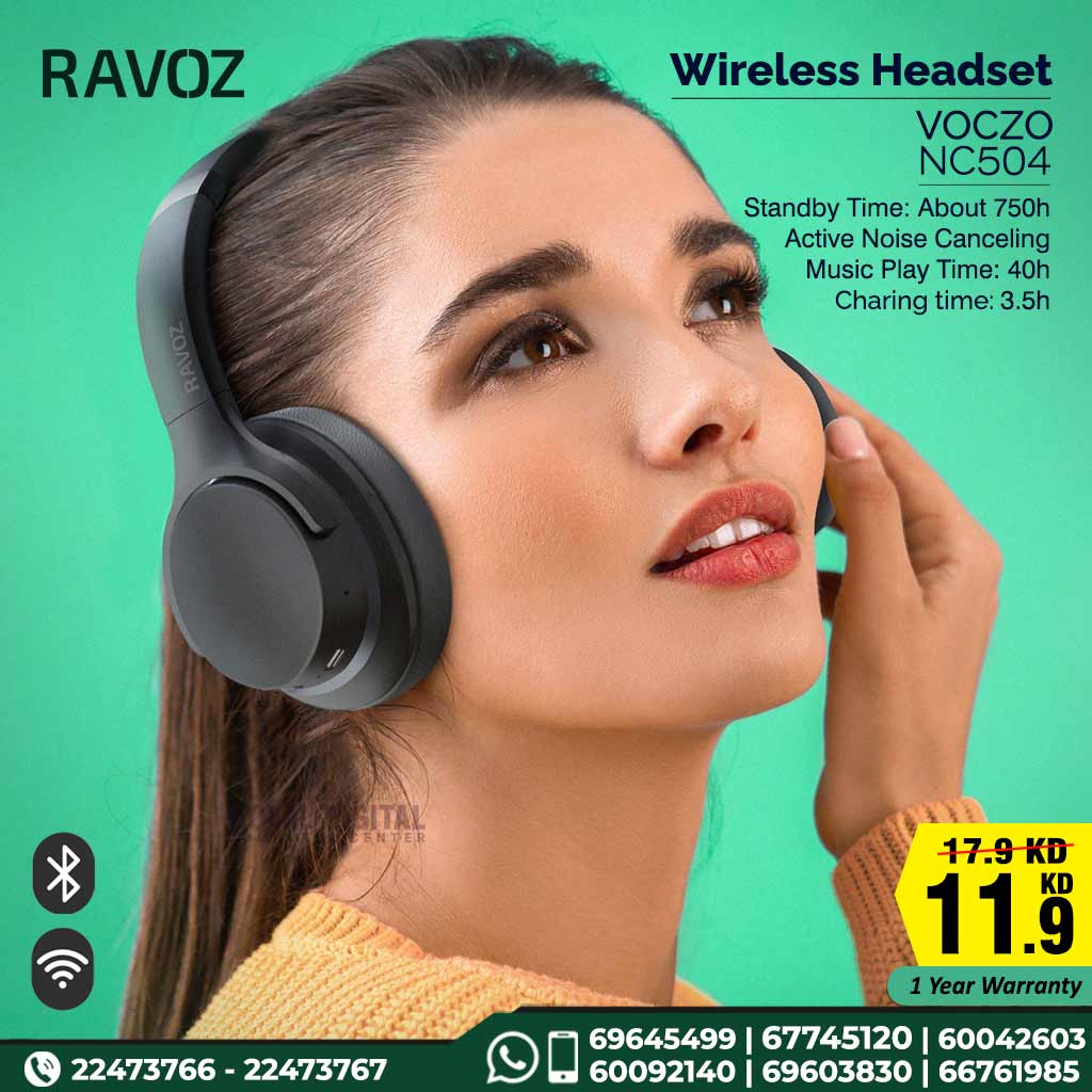 Wireless Headset Ravoz high definition